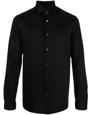 Emporio Armani Cotton Shirt - Black