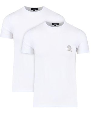 Versace T-shirts And Polos - White
