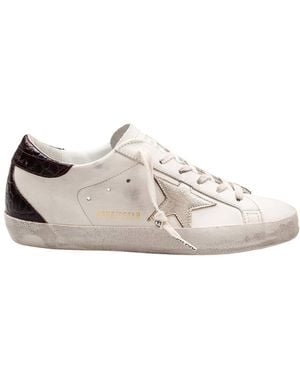 Golden Goose Leather Sneakers - Multicolor