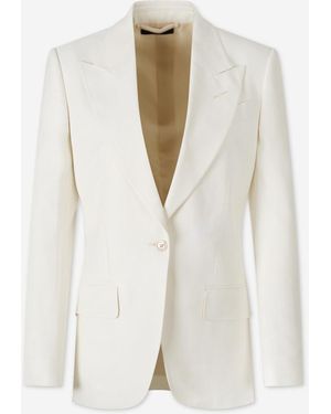 Tom Ford Straight Blazer - White