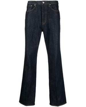 AURALEE Twist Denim Cotton Jeans - Blue