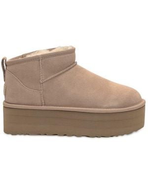 UGG Classic Ultra Mini Boots With Platform 50Mm - Brown