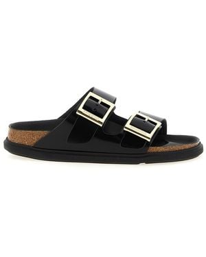 Birkenstock 'Arizona Droplet Buckle' Sandals - Black