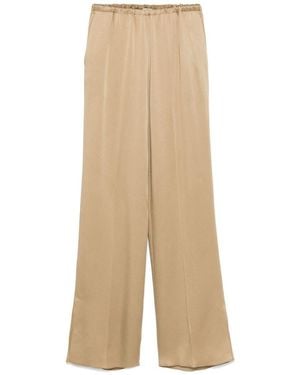 Forte Forte Straight Leg Trousers - Natural