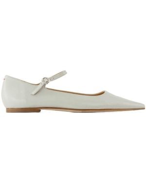 Aeyde Cleo Ballerinas - White