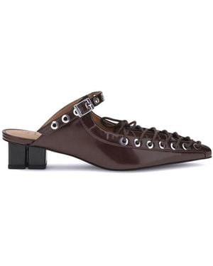 Ganni Sandals - White