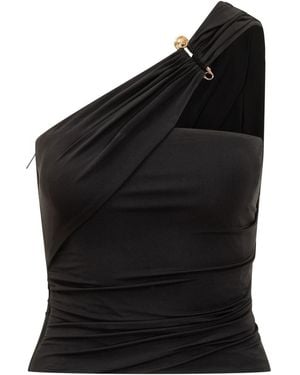 Versace Bra Stretch Crepe - Black