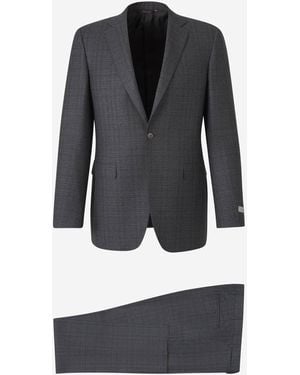 Canali Classic Wool Suit - Grey