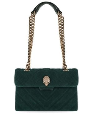 Kurt Geiger Kensington Large Green Shoulder Bag