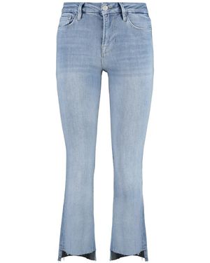 FRAME Le Crop Mini Boot Jeans - Blue