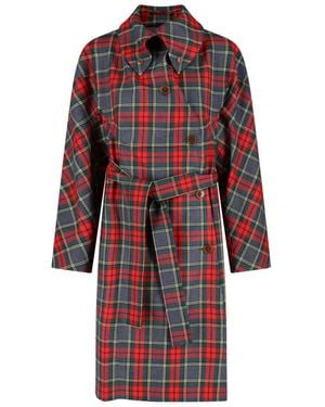 Vivienne Westwood Cj" Double-Breasted Coat - Red