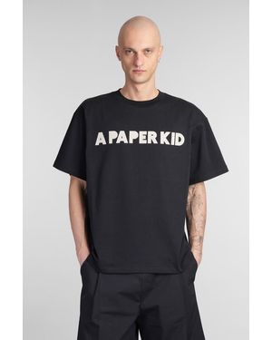 A PAPER KID T-Shirt - Black