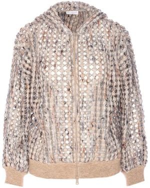 Brunello Cucinelli Sweaters - Natural
