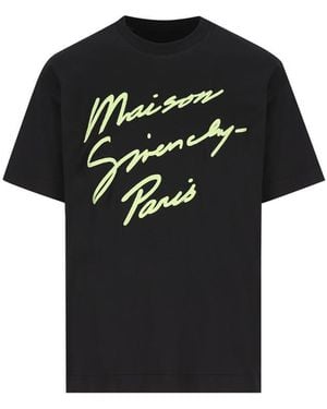 Givenchy T-Shirt And Polo Shirt - Black