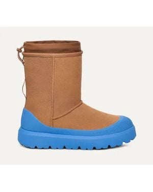 UGG "Classic Short Weather Hybrid" Ankle Boots - Blue