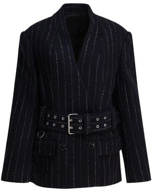 Isabel Marant "fyma" Short Coat - Blue