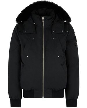 Moose Knuckles Original Ballistic Bomber Clothing - Black
