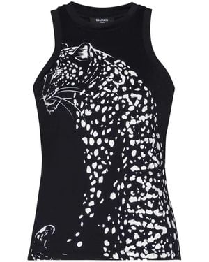 Balmain Tops - Black