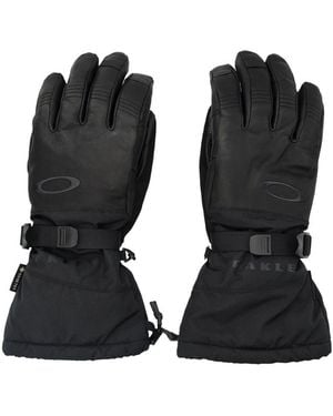 Oakley Ellipse Goatskin Gauntlet Gloves - Black