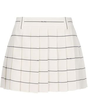 Miu Miu Skirts - White