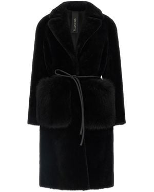 Blancha 'Merino Straight-Volpe' Fur - Black