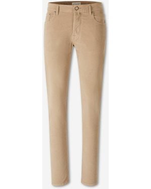 Jacob Cohen Slim Fit Trousers - Natural