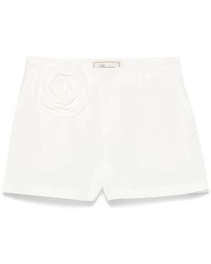 Blumarine Shorts - White