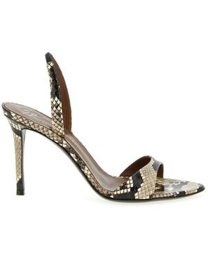 Giuseppe Zanotti 'Clandestino Patagonia' Sandals - Metallic