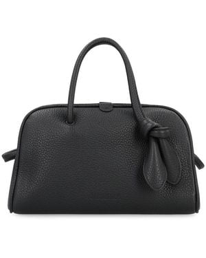 Jacquemus Borsa Le Petit Turismo In Pelle - Black