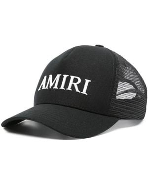 Amiri " Core Logo Trucker" Hat Accessories - Black