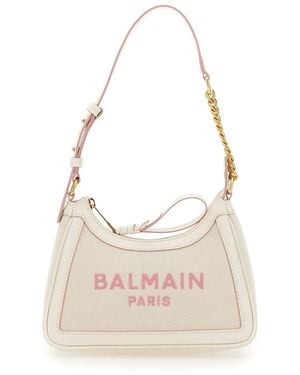 Balmain B-Army Canvas Bag - Natural