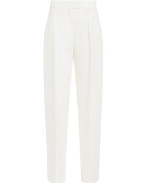 The Row Trousers - White