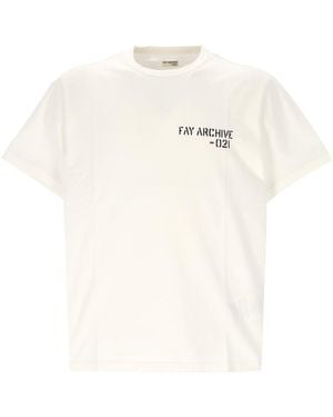 Fay T-Shirts And Polos - White