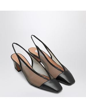 Aquazzura Margot Slingbacks - Metallic