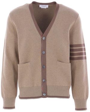 Thom Browne Jumpers - Natural