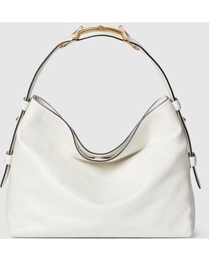 Gucci "Beatrix" Tote Bag Medium - White