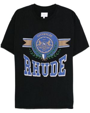 Rhude T-Shirts And Polos - Black