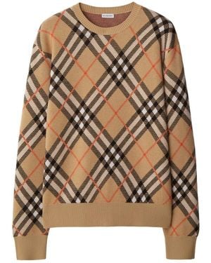 Burberry Sweaters - Brown