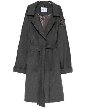 Blumarine Coats - Gray