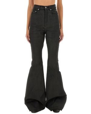 Rick Owens "bolan Bootcut" Pants - Black