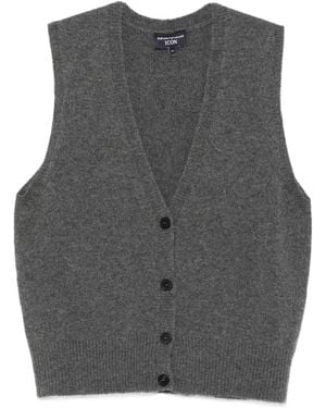 Emporio Armani Cashmere Vest - Grey