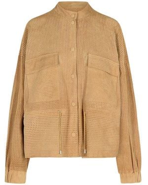 Bully Leather Jacket - Brown