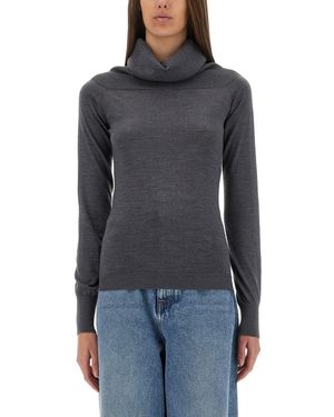 Stella McCartney Slim-Fit Turtleneck Jumper - Grey
