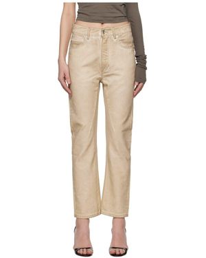 Rick Owens Vdd Jeans - Natural