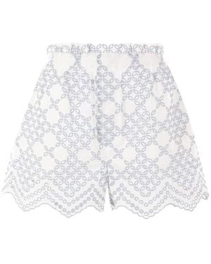 Raquel Diniz Shorts - White