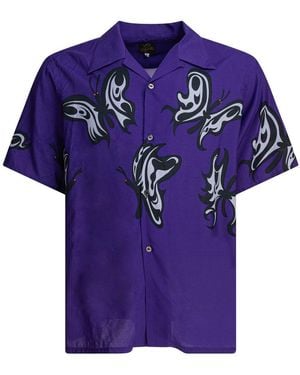 Needles "One-Up" Shirt - Purple