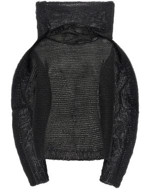 Issey Miyake 'Panini' Top - Black