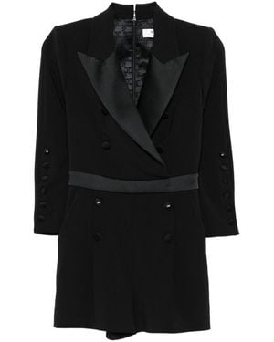 Elisabetta Franchi Short Jumpsuit - Black