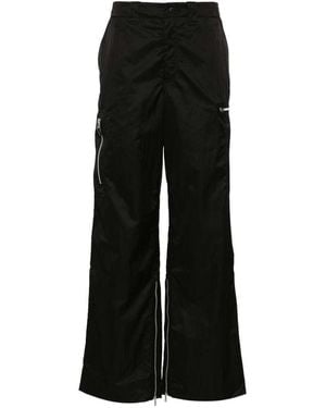 Our Legacy Satin Zip-Pocket Cargo Trousers - Black