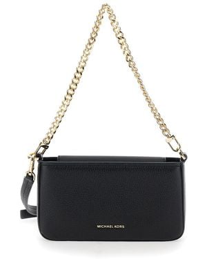 Michael Kors Bryant Sm Conv Xbody Pouchette - Black